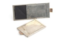 2X Brevet SGDG Nickel Film Holder 5.1X7.7Cm Plan Film Cassette