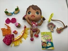 Hasbro 2010 Baby Alive Crib Life Doll Hailey Hulu Shoes Guitar Skirt Keychain