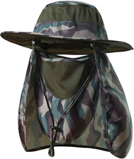 Fishing Hat,Sun Cap with UPF 50 Sun Protection and Neck Flap,For Man and Women