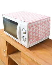 Microwave Oven Cover Dustproof Cotton Machine Protector Decorative Kitchen Ap...