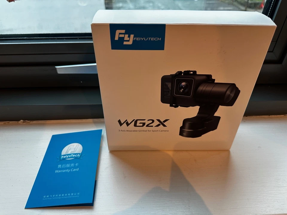 BOXED FeiyuTech WG2X 3-AXIS Stabiliser Wearable Action Camera Gimbal - Image 2 of 4
