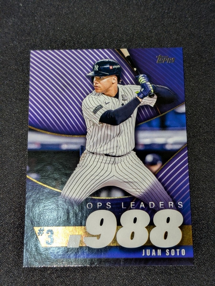 Juan Soto 2025 Topps Series 2 OPS Leaders #OPS-3 - New York