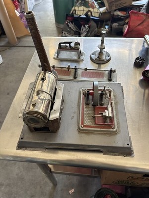 Vintage German WILESCO STEAM ENGINE D10? As Found
