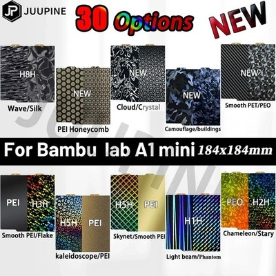 **Bambu Lab A1 Mini Bauplatte 184x184 PEI PEO H1H Magnetfeder Stahlbett**