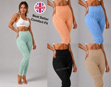 Ladies Womens Leggings High Waist Gym Yoga Stretch Sports Running Tummy Control