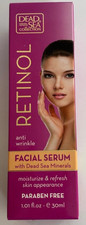 New Dead Sea Collection Retinol Anti-Wrinkle Facial Serum Dead Sea Minerals 30mL