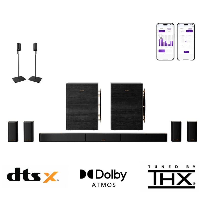 ULTIMEA 9.2.6 system with dual subwoofers