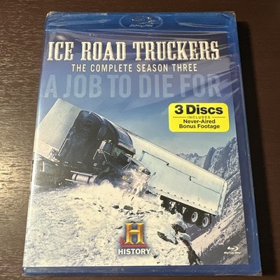 *Brand New Sealed* Ice Road Truckers: The Complete 3rd Season Three Disc Blu-ray