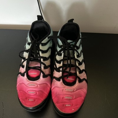 Size 8- Nike Air VaporMax Black, White, Blue, Pink 