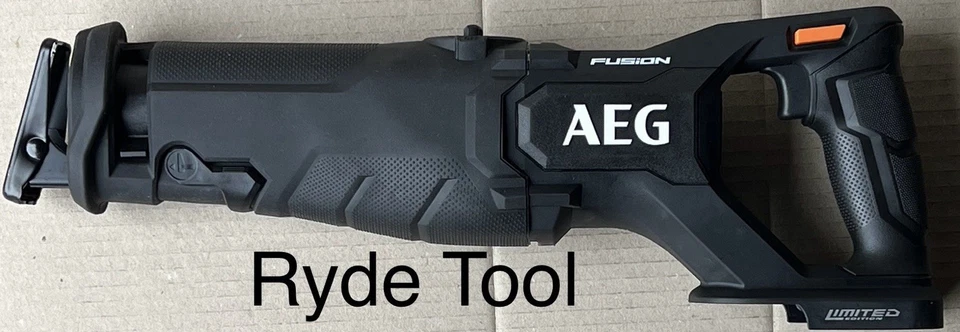 Genuine Black Edition AEG 18V Fusion Brushless Reciprocating Saw, A18FRS.