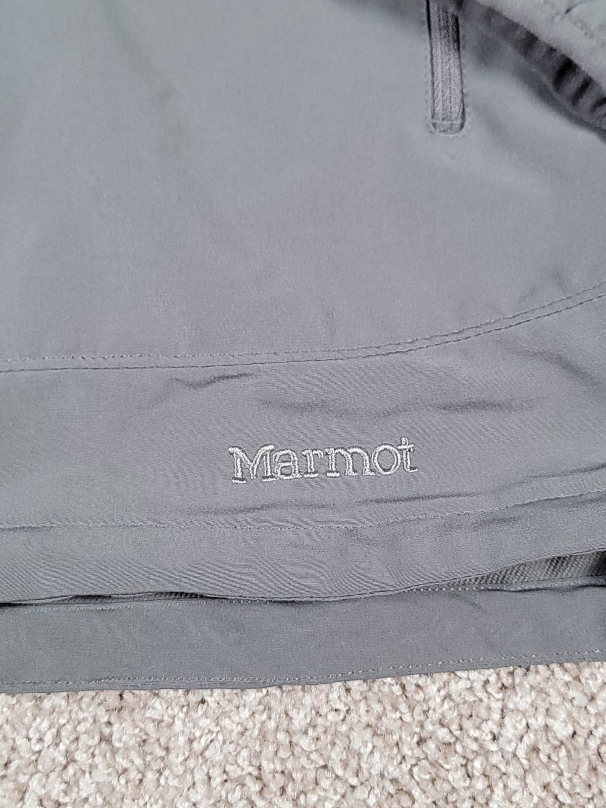Marmot Jacket Medium Gray Womens Softshell M3 Ful… - image 4