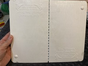 The Ultimate Martial Arts Board White Re-Breakabale Board UMAB