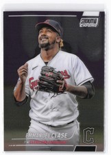 2022 Stadium Club Chrome Emmanuel Clase #318 Cleveland Guardians