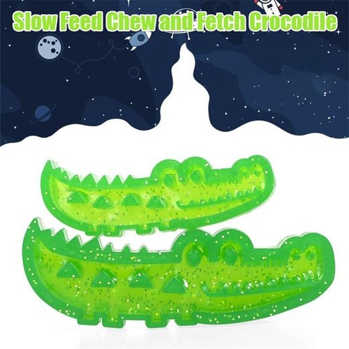 Coccodrillo da Masticare e Recuperare Slow Feeder, Giocattolo Puzzle Alimentatore Lento per Cani - Foto 5 di 16