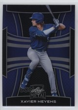 2025 Leaf Metal Blue Prismatic 1/49 Xavier Neyens #183 4z8