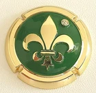 BREUL PATRICK N°142c Jewel Champagne Capsules, Fleur de Lys with Rhinestones