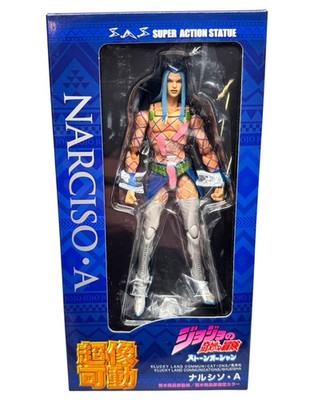 Jojo's Bizarre Adventure Narciso Anasui Action Figure Statue Medicos New