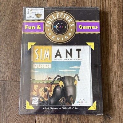 SimAnt The Electronic Ant Colony (PC, 1997) Rare Sealed Collector s Series Box
