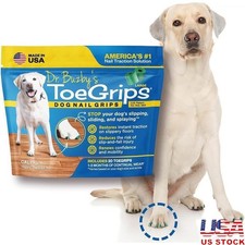 Large Dog Toe Grips Instant Traction Anti Slip Rubber Nail Grippers Senior Dogs