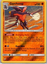 Pokemon TCG Garchomp 114/236 Unified Minds Rev Holo LP