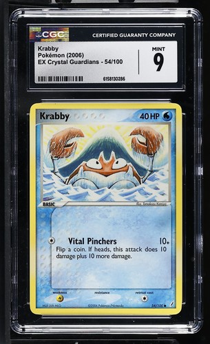 Krabby graded CGC 9 for sale on eBay