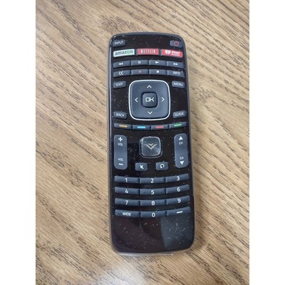 Vizio XRT136 Smart TV Remote Control Netflix Amazon iHeartRadio Black