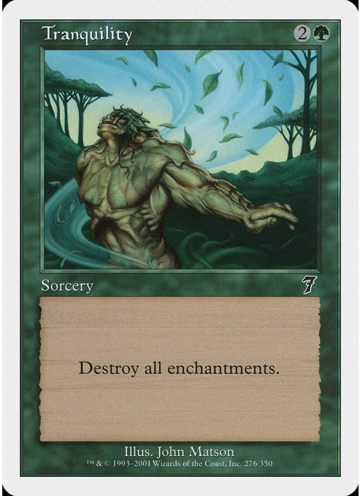 Tranquility #276 7th Edition NM