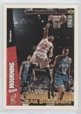 1996-97 Collector's Choice Nestle Slam Dunk Series Alonzo Mourning #37 HOF 00fc