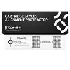 Turntable Phonograph LP Phono Cartridge Stylus Alignment Protractor Tool High...