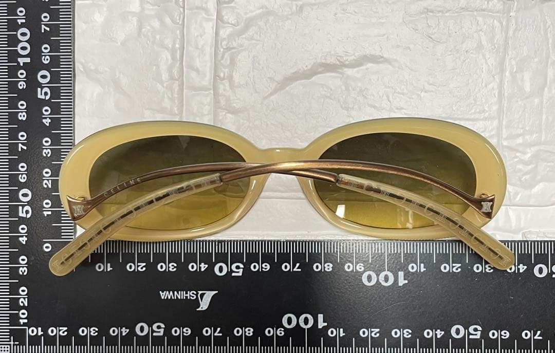 CELINE Sunglasses Brown Frame Gradient Lenses Sid… - image 10