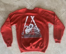 Vintage 1980’s 20th Century Fox Sweatshirt Fabric Made In USA / Size L Rare