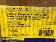 Square D 500SV51B Transformer New
