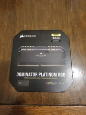 Corsair Dominator Platinum RGB 64GB (2x32GB) DDR5 5200MHz  CMT64GX5M2B5200C40