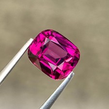 2.43 Carats Natural Tanga Mine Rose Pink Garnet Cushion Cut From Tanzania