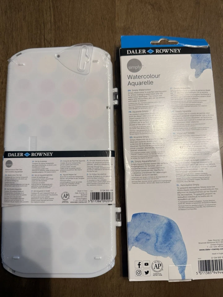 Water Color Paints-Daler Rowney-2 Packs - Image 2 of 2