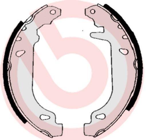 BREMBO Bremsbackensatz S 68 520 für RENAULT - Bild 8