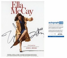 Jamie Lee Curtis & James L. Brooks “Ella McCay” AUTOGRAPH Signed Photo 10x8 ACOA