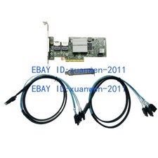 Dell H200 6Gbps HBA LSI 9211 P20 IT Mode ZFS FreeNAS unRAID  2 SATA Cable US