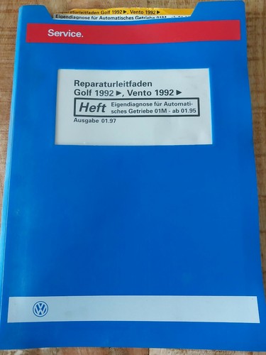 Reparaturleitfaden Eigendiagnose Automatisches Getriebe 01M Golf / Vento 1992-