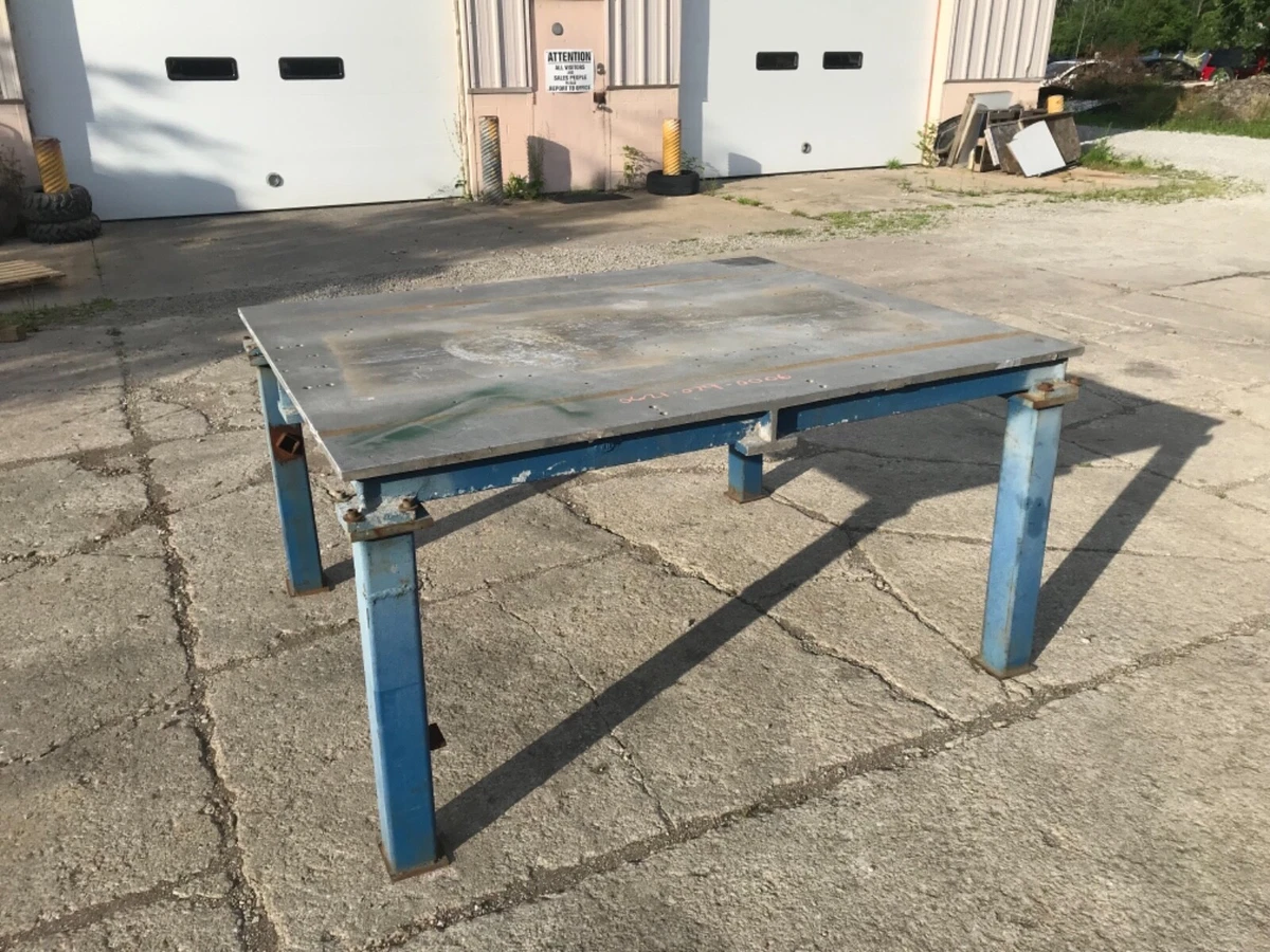 Welding Fixture Work Table 4 Cast Ribbed Aluminum Welding Table Will Ship