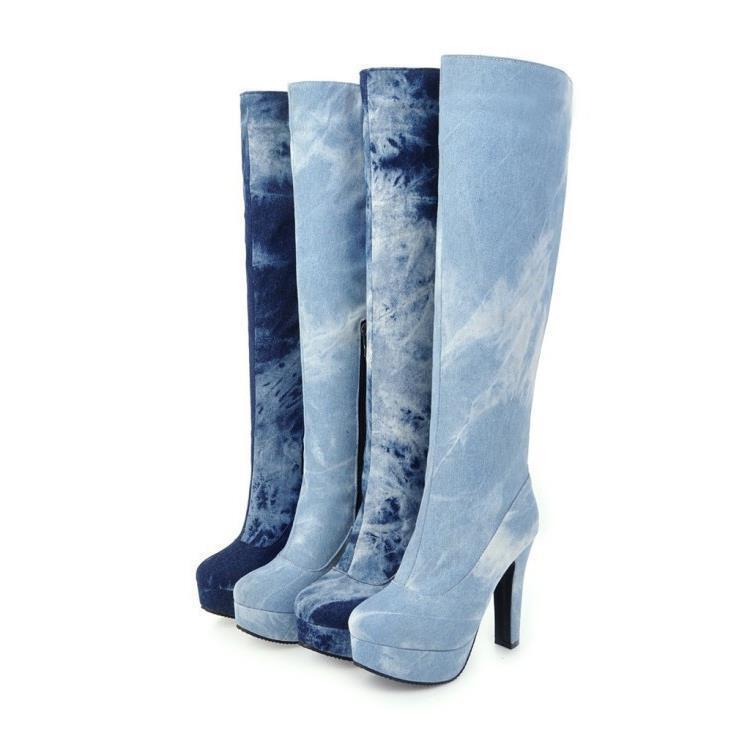 glamb グラム Slinky denim boots Sサイズ グラム（glamb)】スリンキーデニムブーツ（メンズ）紹介。コーデ
