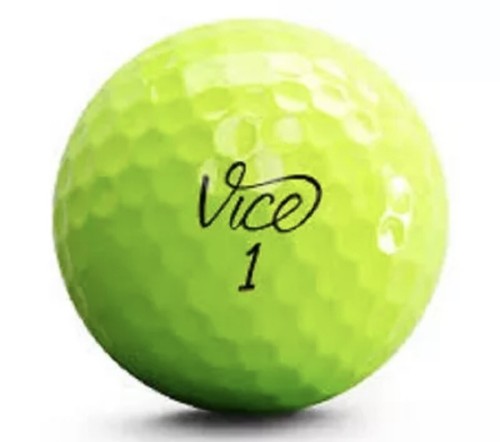 12 Vice Neon Green Mix Near Mint Quality Used Golf Balls AAAA - Picture 1 of 3