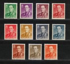 Norway 1958 MNH Mi 418-427,450 Sc 360-369 King Olav V , Olaf V of Norway **