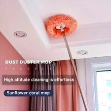 Ceiling Mop 59” Wet And Dry Dual-use Mop, Floor Wall Tile Window Cleaner Tool