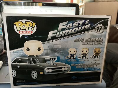 Funko Big 6'' POP! Rides Fast & Furious 1970 Charger w/ Dom