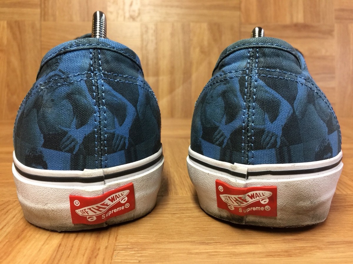 RARE🔥 VANS x Supreme BRUCE LEE Authentic Sneakers Sz 9 RARE🔥 VANS x Supreme BRUCE LEE Authentic Sneakers Sz 9