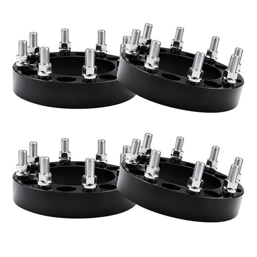 4 pc 1.50" 8x6.5 to 8x170 Wheel Adapters Fits Ford Wheels onto a Chevy
