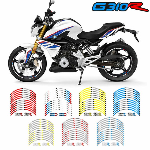 17 inch CUSTOM RIM STRIPES WHEEL DECAL TAPE STICKER KIT FOR BMW G310R