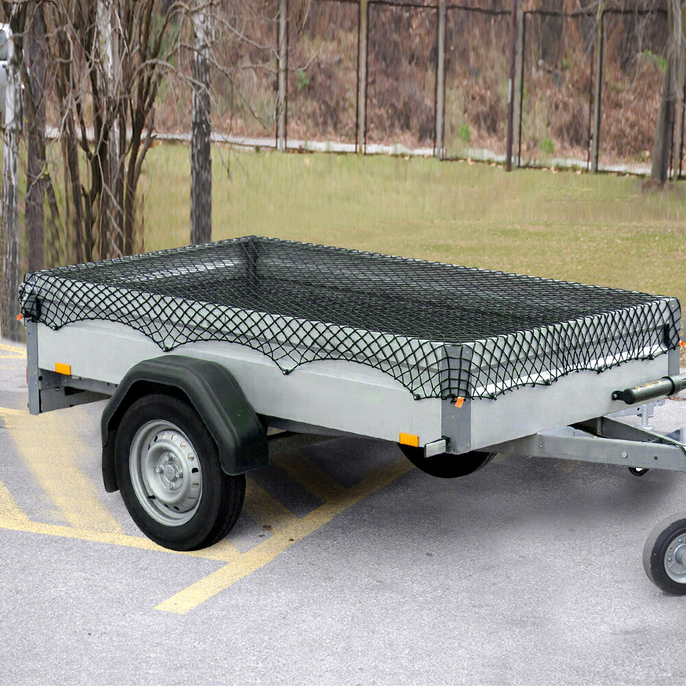 Anhängerplane Blau 208x114cm - Wasserdichte Abdeckplane Für PKW Anhänger