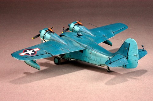 GRUMMAN GOOSE JRF5 Modellbausatz Kunststoffspritzguss und Resinteile - Bild 3 von 20